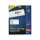 Vibrant Laser Color-print Labels W- Sure Feed, 2 X 3 3-4, White, 200-pk