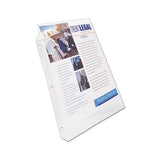 Top-load Poly Sheet Protector, Super Heavy Gauge, Letter, Diamond Clear, 50-box