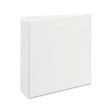 Heavy-duty View Binder With Durahinge And Locking One Touch Ezd Rings, 3 Rings, 3" Capacity, 11 X 8.5, White