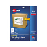 Shipping Labels With Trueblock Technology, Inkjet Printers, 8.5 X 11, White, 25-pack