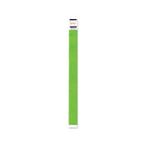 Crowd Management Wristband, Sequential Numbers, 9 3-4 X 3-4, Neon Green, 500-pk