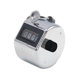 Tally I Hand Model Tally Counter, Registers 0-9999, Chrome