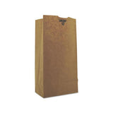 Grocery Paper Bags, 50 Lbs Capacity, #12, 7"w X 4.38"d X 13.75"h, Kraft, 500 Bags