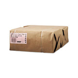 Grocery Paper Bags, 57 Lbs Capacity, #8, 6.13"w X 4.17"d X 12.44"h, Kraft, 500 Bags