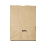 Grocery Paper Bags, 75 Lbs Capacity, 1-6 Bbl, 12"w X 7"d X 17"h, Kraft, 400 Bags