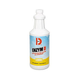 Enzym D Digester Liquid Deodorant, Lemon, 32oz, 12-carton