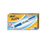 Intensity Ultra Permanent Marker, Extra-fine Needle Tip, Deep Sea Blue, Dozen