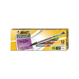 Xtra Smooth Mechanical Pencil, 0.7 Mm, Hb (#2.5), Black Lead, Clear Barrel, Dozen