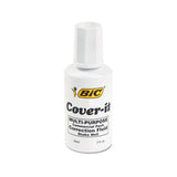 Cover-it Correction Fluid, 20 Ml Bottle, White