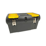 Series 2000 Toolbox W-tray, Two Lid Compartments