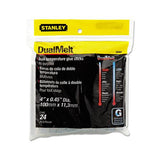 Dual Temperature Glue Sticks, 0.45" X 4", Dries Clear, 24-pack