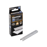 Standard Staples, 0.25" Leg, 0.5" Crown, Steel, 5,000-box