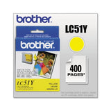 Lc51y Innobella Ink, 400 Page-yield, Yellow