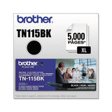 Tn115bk High-yield Toner, 5000 Page-yield, Black