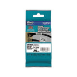 Flexible Id Tape, 0.47" X 26.2 Ft, Black On White