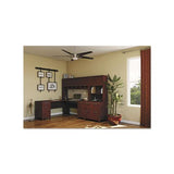 Enterprise Collection 72w X 72d L-desk Surface Only, 70.13w X 70.13d X 29.75h, Harvest Cherry, Box 2 Of 2