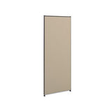 Versé Office Panel, 24w X 60h, Gray