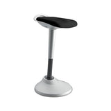 Perch Series, Black-black, Silver Base