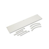 Versé Panel System Hanging Shelf, 60w X 12.75d, Gray