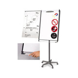 Platinum Mobile Easel, White, 29 X 41, Black Frame