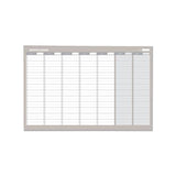 Weekly Planner, 36x24, Aluminum Frame
