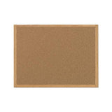 Value Cork Bulletin Board With Oak Frame, 24 X 36, Natural