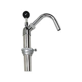 Bottle Pump, 22 Oz-pump, Chrome, 42 1-2"