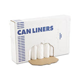 Low-density Waste Can Liners, 16 Gal, 0.4 Mil, 24" X 32", White, 500-carton