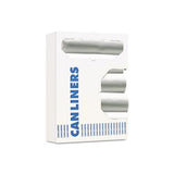 High-density Can Liners, 33 Gal, 14 Microns, 33" X 38", Natural, 250-carton
