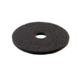 Stripping Floor Pads, 18" Diameter, Black, 5-carton