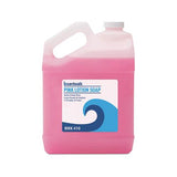 Mild Cleansing Pink Lotion Soap, Floral-lavender, Liquid, 1 Gal Bottle, 4-carton