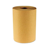 Hardwound Paper Towels, Nonperforated 1-ply Natural, 800 Ft, 6 Rolls-carton