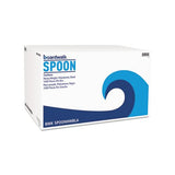 Heavyweight Polystyrene Cutlery, Teaspoon, Black, 1000-carton