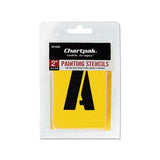 Painting Stencil Set, A-z Set-0-9, Manila, 35-set