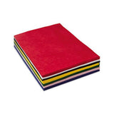One Pound Felt Sheet Pack, Rectangular, 9 X 12, Assorted Colors