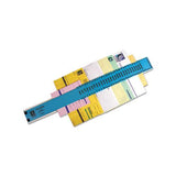 Plastic Indexed Sorter, 32 Dividers, Alpha-numeric-dates, Letter-size, Blue Frame
