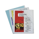 Report Covers, Vinyl, Clear, 8 1-2 X 11, 100-bx
