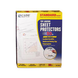 Standard Weight Polypropylene Sheet Protectors, Non-glare, 2", 11 X 8 1-2, 50-bx