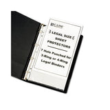 Heavyweight Poly Sheet Protectors, Clear, 2", 14 X 8 1-2, 50-box