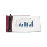 Panoramic Fold-out Poly Sheet Protectors, Center Loading, Clear, 17 X 11, 25-bx