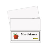 Scored Tent Cards, 4.25 X 11, White Cardstock, 50 Letter Sheets-box