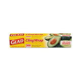 Clingwrap Plastic Wrap, 200 Square Foot Roll, Clear, 12-carton