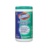 Disinfecting Wipes, 7 X 8, Fresh Scent, 75-canister, 6-carton