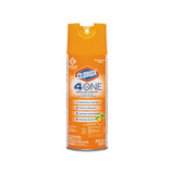 4-in-one Disinfectant And Sanitizer, Citrus, 14 Oz Aerosol