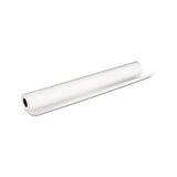 Matte Coated Paper Roll, 2" Core, 8 Mil, 36" X 100 Ft, Matte White
