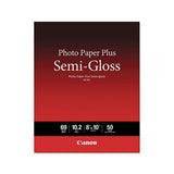 Photo Paper Plus Semi-gloss, 8 X 10, Semi-gloss White, 50-pack