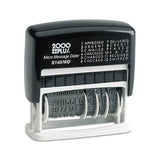 Micro Message Dater, Self-inking