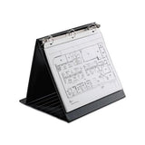 Easel Round Ring Binder, 3 Rings, 1" Capacity, 11 X 8.5, Black