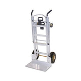 3-in-1 Convertible Hand Truck, 800-1000lb Cap., 21.06 X 21.85 X 48.03, Aluminum