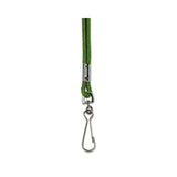 Lanyard, J-hook Style, 20" Long, Assorted Colors, 12-pack